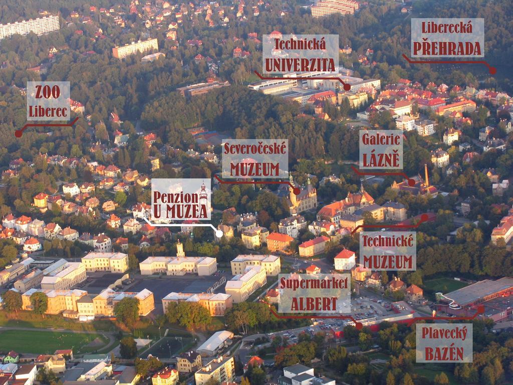 Wellness Penzion U Muzea Liberec Kültér fotó